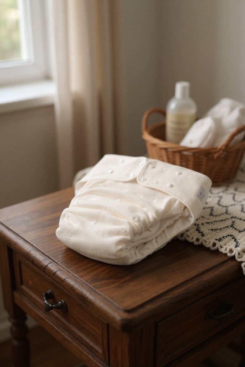 Premium Bamboo Fitted Adult Cloth Diaper