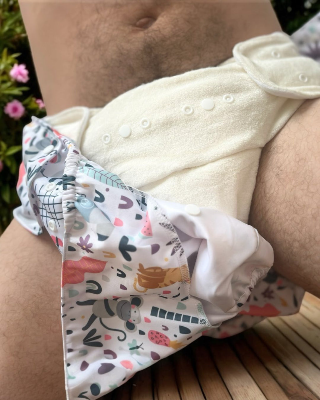 Premium Bamboo Fitted Adult Cloth Diaper