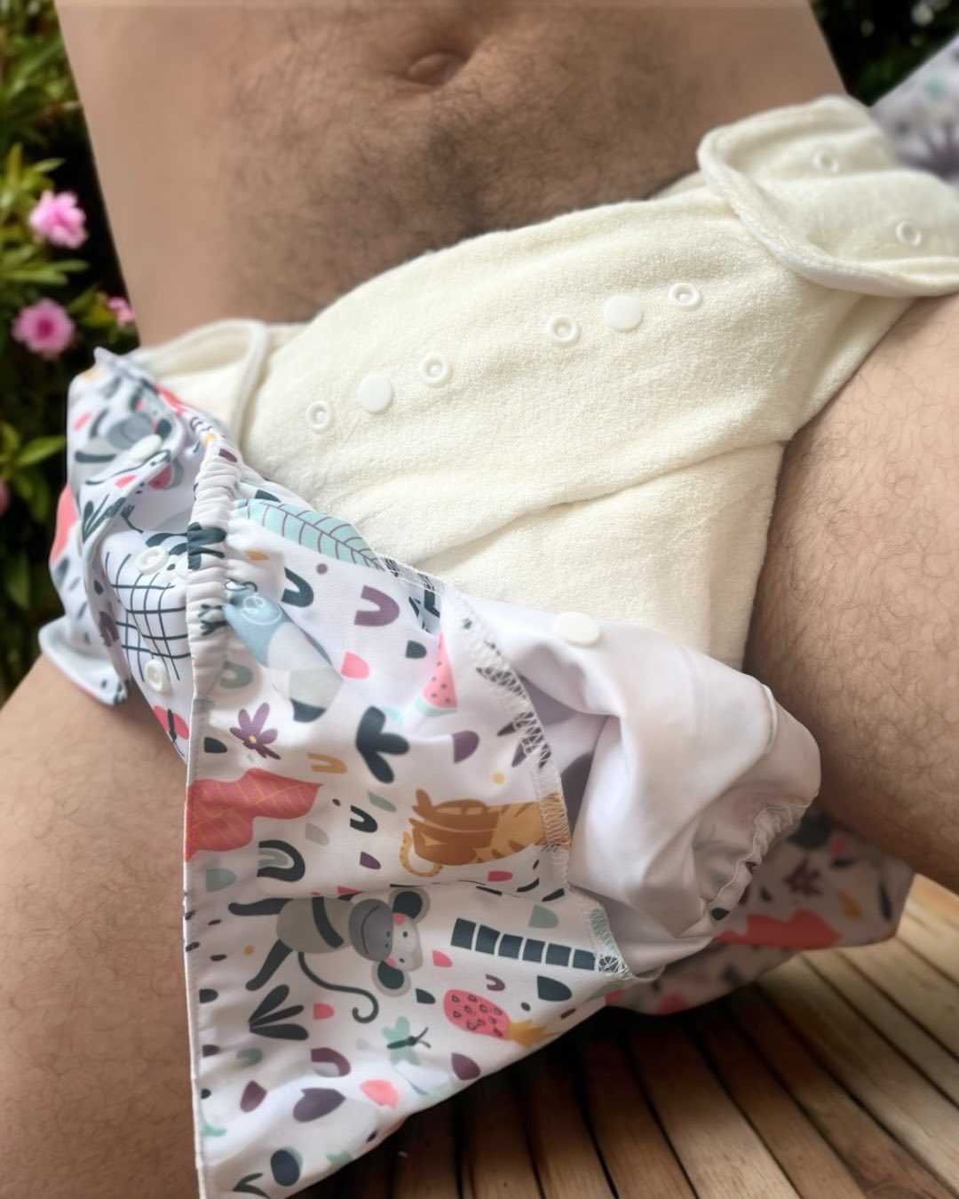 Premium Bamboo Fitted Adult Cloth Diaper