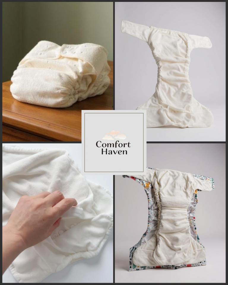 Premium Bamboo Fitted Adult Cloth Diaper